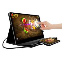 tela portátil de pouco peso da beira 13,3 do quadro de 5.5mm” para o Desktop de Android Q