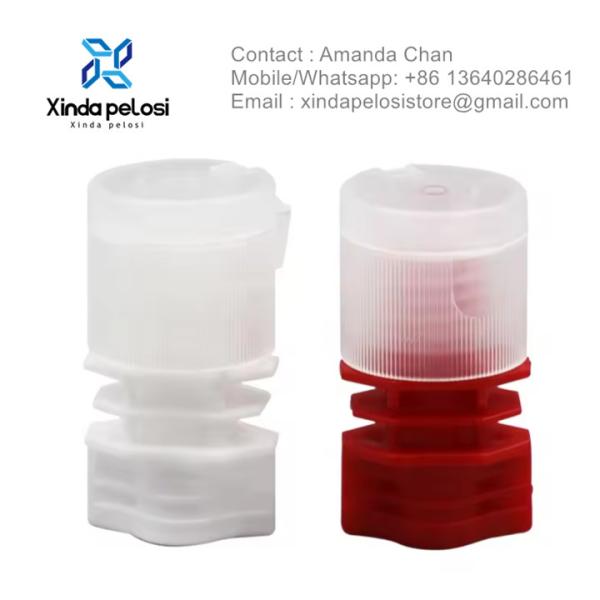 Alta Qualidade Melhor Preço Custom Cap Proof Leakage de Plástico Para Saco de Vinho para venda