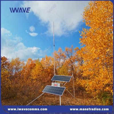 Transmitting Power 25W 50W on request Solar Powered Narrowband RF Mesh VHF UHF Base Station with 24-Hour Battery Life