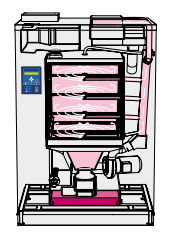 Дисинфектор шайбы хирургического инструмента медицинский с автоматическими стеклянными дверями