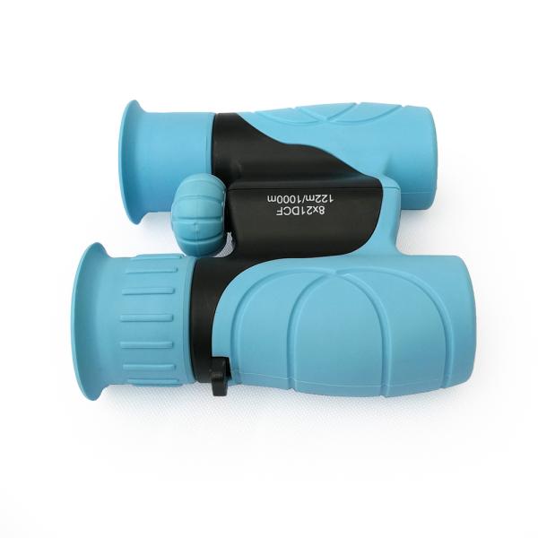 8x21 Roof Prism Kids Binoculars , Children's Plastic Binoculars