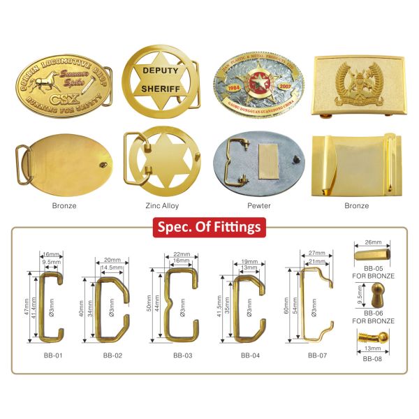 Customizable Durable Eco-friendly Belt Buckle for Men and Women - Custom Belt Buckle