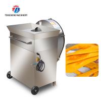 Machine de découpage en tranches multifonctionnelle de patate douce de 1.5KW 150KG, de radis, de melon et de fruit