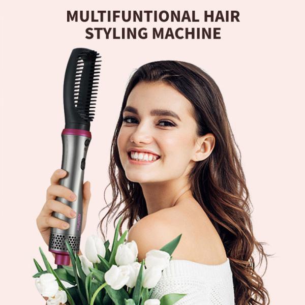 5 в 1 многофункциональном гребне горячего воздуха шнура шарнирного соединения щетки 1200w 360° фена для волос