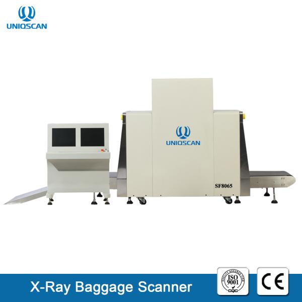 X Ray Large Baggage And Parcel Bag Checking Machine With High / Low Energy For Government Security Check.
