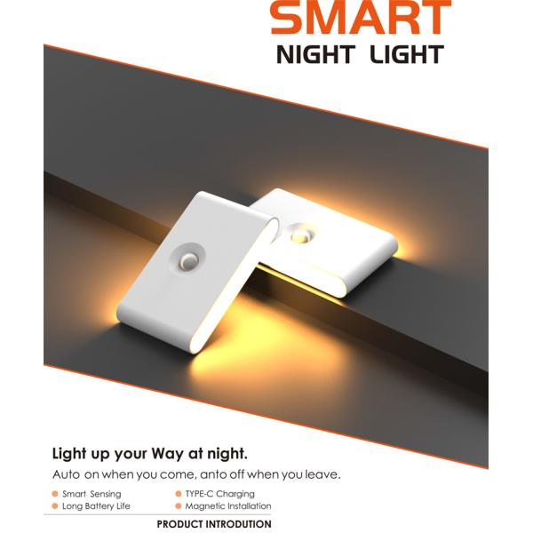 Hotel Motion Sensor LED Light Portable Motion Detector Lights