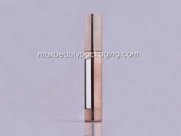 cosmetic packaging plastic lip gloss tube liquid lipstick tube AS PETG PCTA PMMA tube