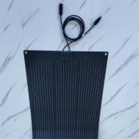 Painel solar semiflexível monocristalino de 18V 100W para as suas necessidades energéticas