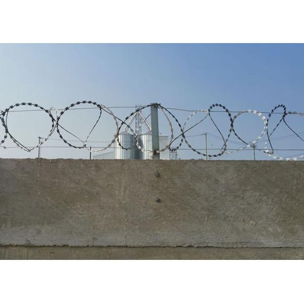 Prison Fencing Stainless Steel Cocertina Razor Wire fence BTO-22