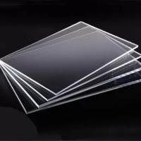 Folhas de acrílico transparentes de 1 mm e 10 mm de alta transmissão de luz