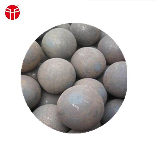 Bola de aço cromado médio de têmpera de 150 mm 6 polegadas para minério de ferro de rocha