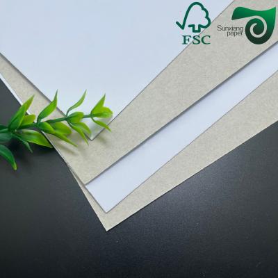 Cartón dúplex estucado FSC certificado de 200 g/m² a 500 g/m² con alta rigidez para cajas de embalaje