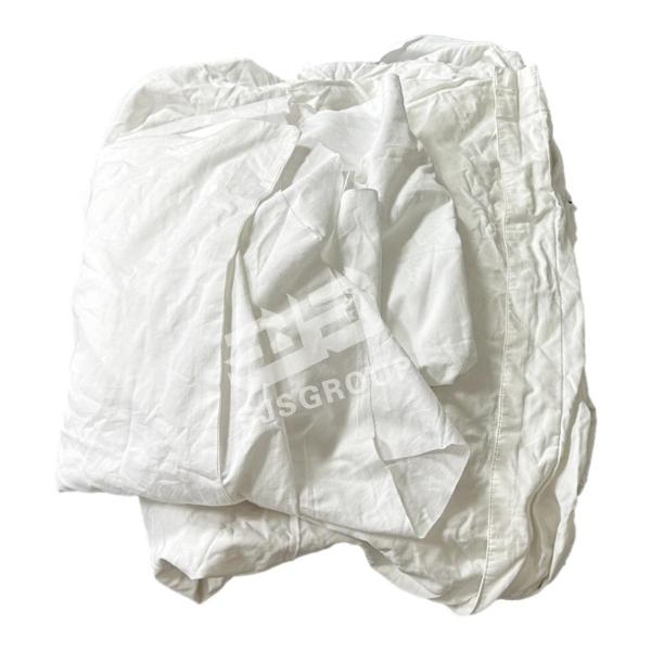 High Quality 100% Cotton Industrial Use White sheeting rags White Cotton Sheeting Cleaning rags