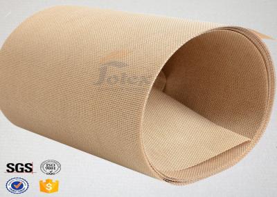 A largura lisa Ptfe revestiu o pano da fibra de vidro para o cozimento do alimento/calor - máquina da selagem