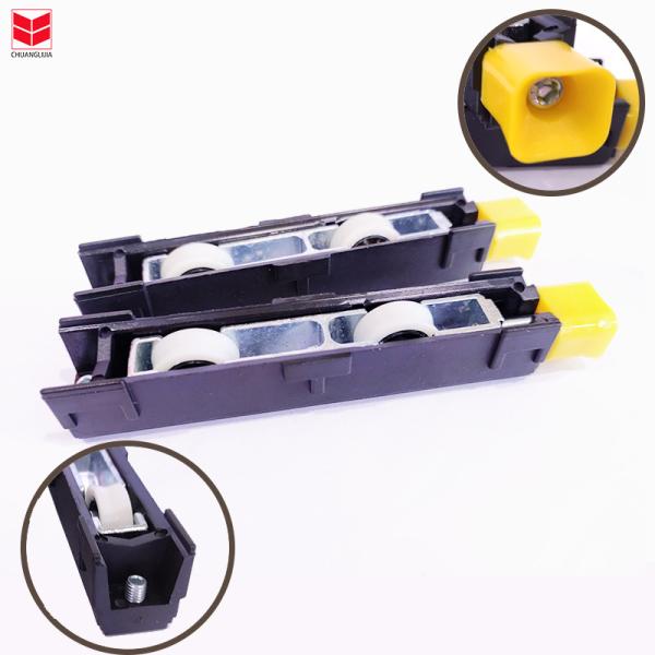 Apartment Pvc Door Window Wheel Aluminum Bearing Sliding Roller GRAY Colors