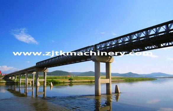 Steel Bailey bridge ,prefabricated steel bridge , Single Lane steel bridge,Compact 200，