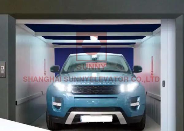La voiture d'ascenseur d'automobile de deux entrées soulève 3000kg 5000kg pour le bâtiment