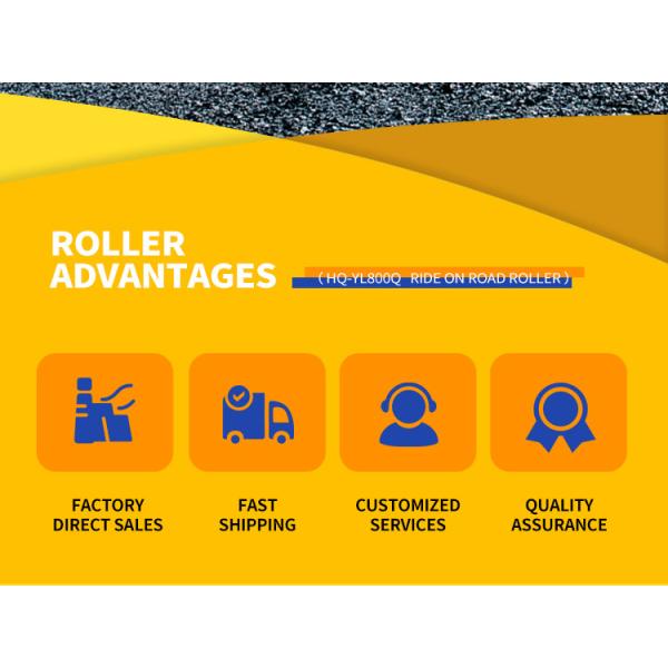 35KN Exciting Force 540mm Drum Diameter Mini Road Roller with Manual Hydraulic Compactor