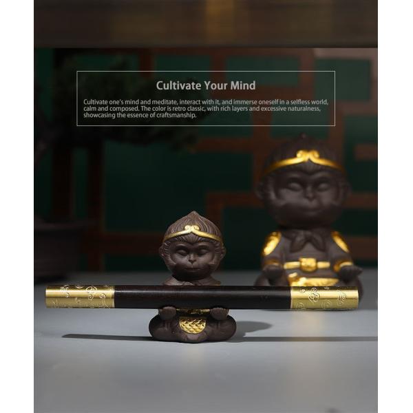 Gift Aromatherapy Roller Ball Pen Chinese Style Monkeyking Golden Cudgel Hooped Rod