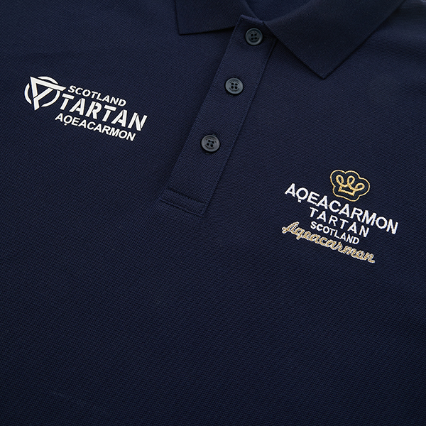 250Gsm Classic Style Embroidery 100% Cotton Polo TShirts Slim Fit T Shirt