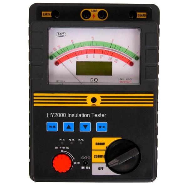 insulation resistance tester 2500V 5000V HY2000