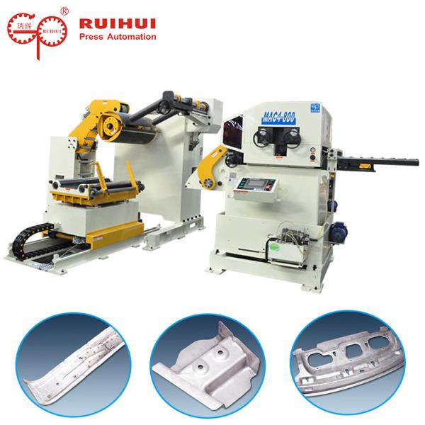 3 em máquinas de 1 alimentador do Straightener da bobina para a bobina de aço da espessura de 0.6-6.0mm