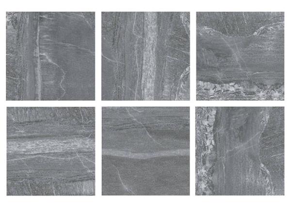36  X 36  Grey Porcelain Tile That Looks Like Natural Stone Baby Face Finish