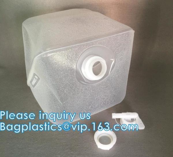 Water Container With Spigot, Storage Carrier Jug, Hiking Backpack, Survival Kit, Water Canteen