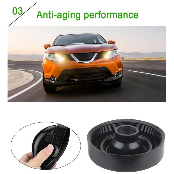 Rubber Accessories  Automotive Lamps Rubber Parts Black Epdm Car Headlight Rubber Cover