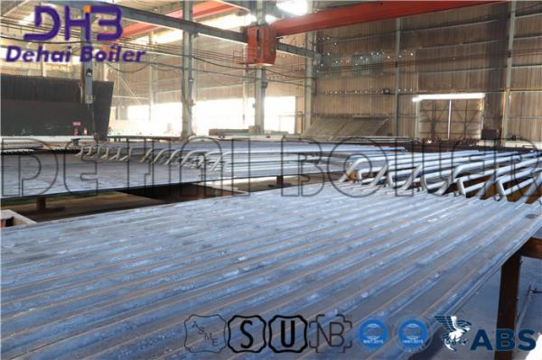 Panel Fin Tube Boiler Membrane Metal Body Structure Full Water Cooling