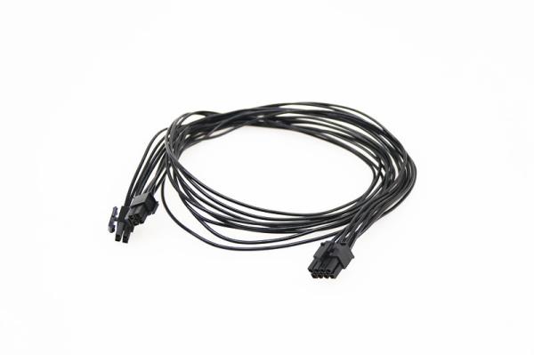 QingSea Power Supply Modular Cable Kit 24 Pin 8Pin 6Pin Length 610mm  Black