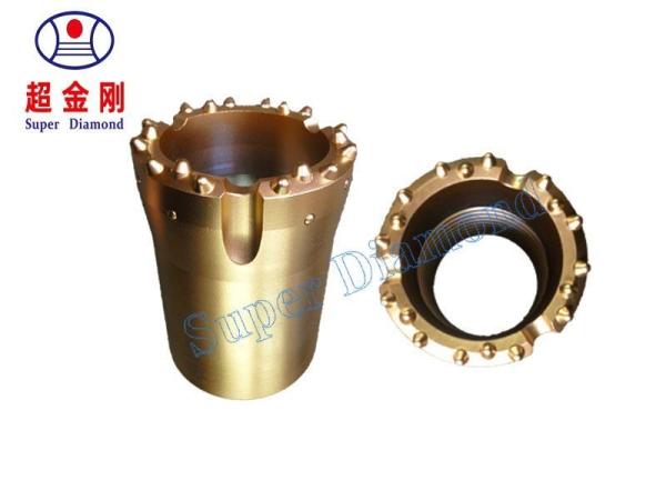 Stable Down Hole Hammer Bits QL 50 Tunnel And Shaft Drilling Fatigue Resistant