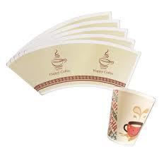 4oz -20oz Printed and Personalized Disposable Advertising Paper Cup Fan PE Coating