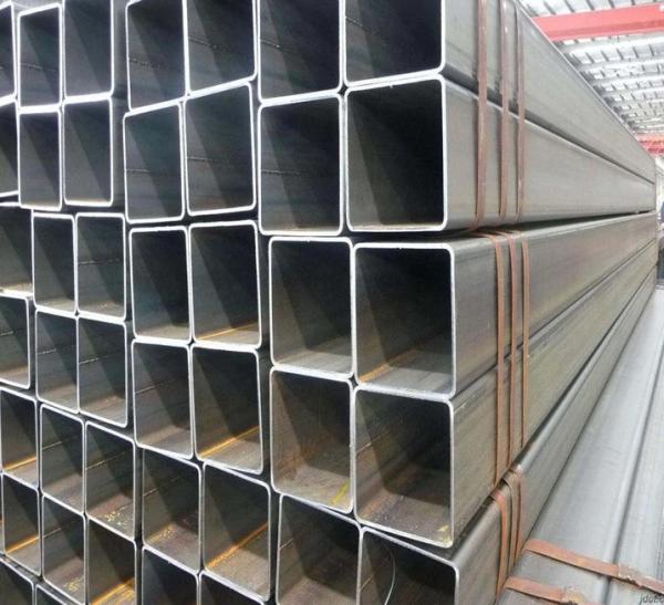ISO 14mm Black Steel Square Tube JIS SS400 Galvanized Square Tube