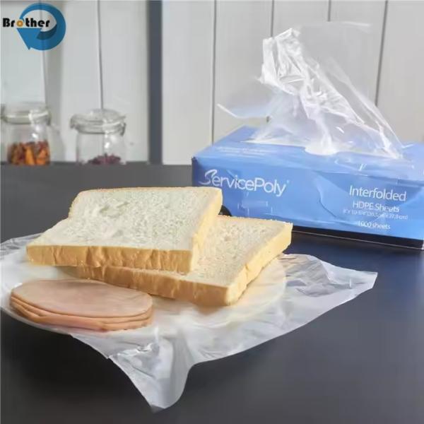Food Wrapping Sheet Light Plastic Deli Sheet with Dispenser Box Packaging