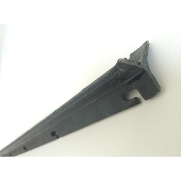 a pintura preta galvanizada 30*30*3.0mm dos piquetes da estrela revestiu a altura de 1000mm