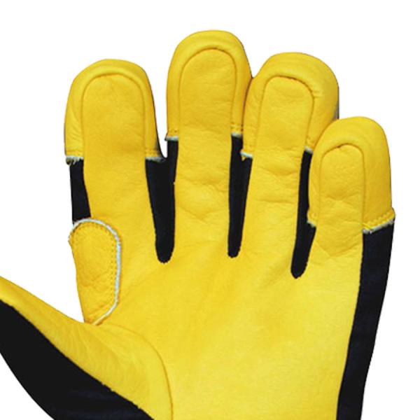 Fora tipo de couro de Ski Gloves Deerskin Ski Gloves Hysafety de cinco dedos