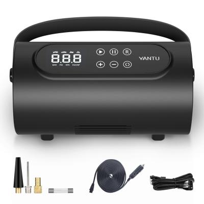Portable Double Cylinder Car Air Compressor A26 for Car Bike Ball 117X224X122mm 120W