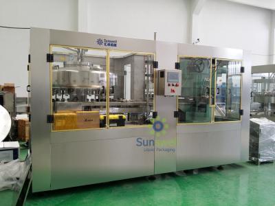 Máquina de enchimento carbonatada automática da lata de alumínio da bebida