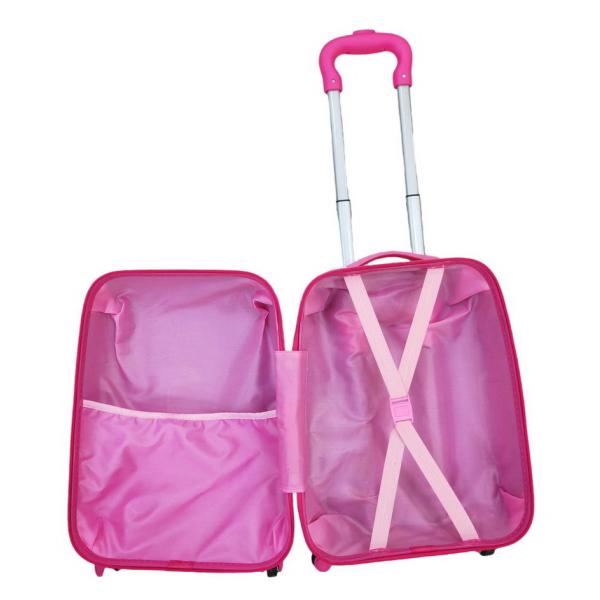 Настраиваемый детский рулонный чемодан Детский багаж с железной тележкой