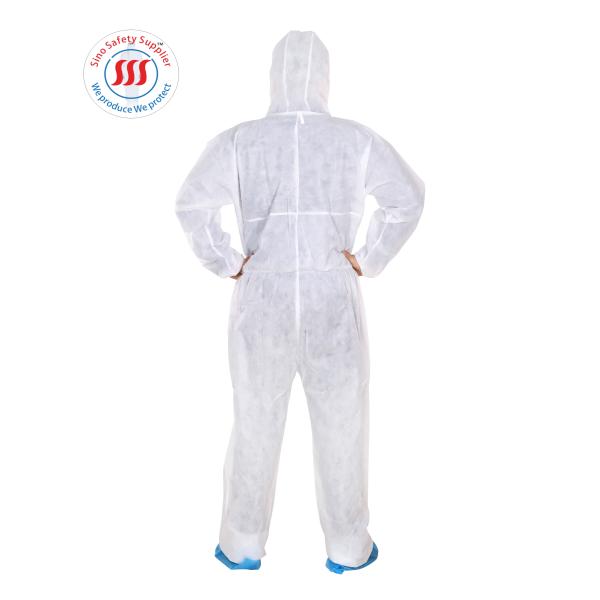 SMS PPE S To 3Xl Type 5 6 Disposable Coveralls Cat III CE Work Wear Uniforms