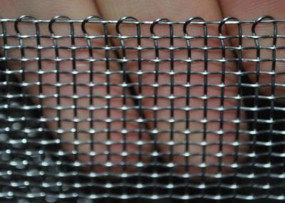 Rede de arame de aço inoxidável resistente tecida frisada para a filtragem, estrutura estável