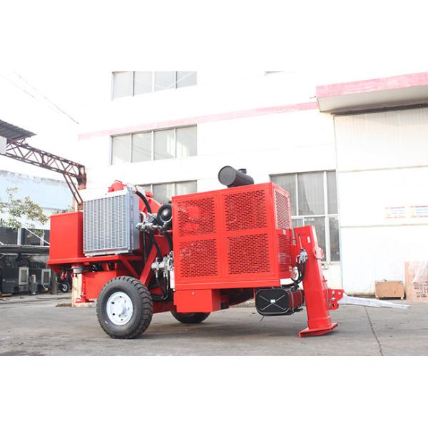 TY90TP Max 90kN Hydraulic Puller Tensioner With Cummins Engine