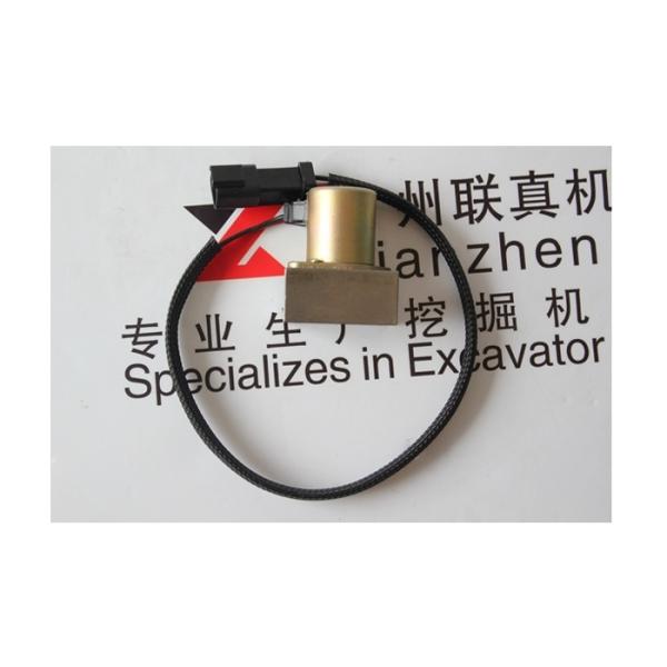 PC200-7 Main Pump Hydraulic 702-21-574001 , Excavator Komatsu Solenoid Valve