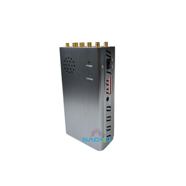 10W High Power Handheld Cell Phone Signal Jammer with 10 Antennas and 30m Jamming Range