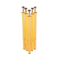 Multi âncora da tomada de parede do parafuso da expansão do plástico do tubo 8mm do tamanho