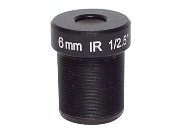 1/2.5 4mm/6mm/8mm/12mm F2.0 5Megapixel M12x0.5 S-mount fixed focal lens, prime lens for security cameras