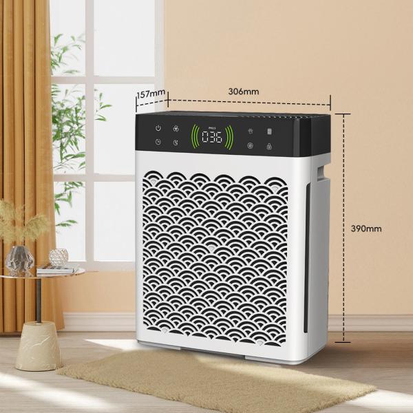 PM2.5 Pet Mode Hepa Home Air Purifier Sleep Mode For Dust 240V