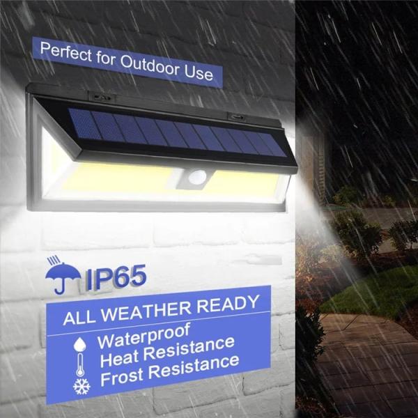 ABS Wall Mounted 3.7V Outdoor Solar LED Lights