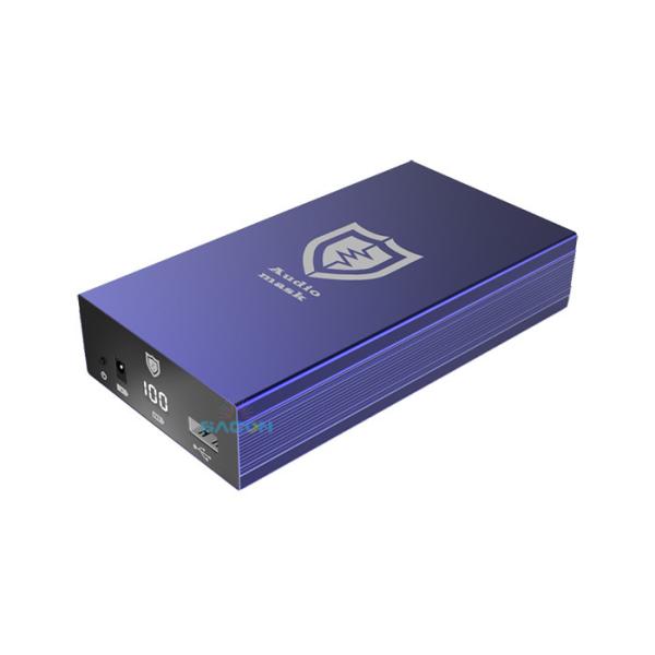 Portable Audio Signal Jammer with Ultrasonic Exposure 80% Shielding Effect and 0.5-1.5m Shielding Radius
